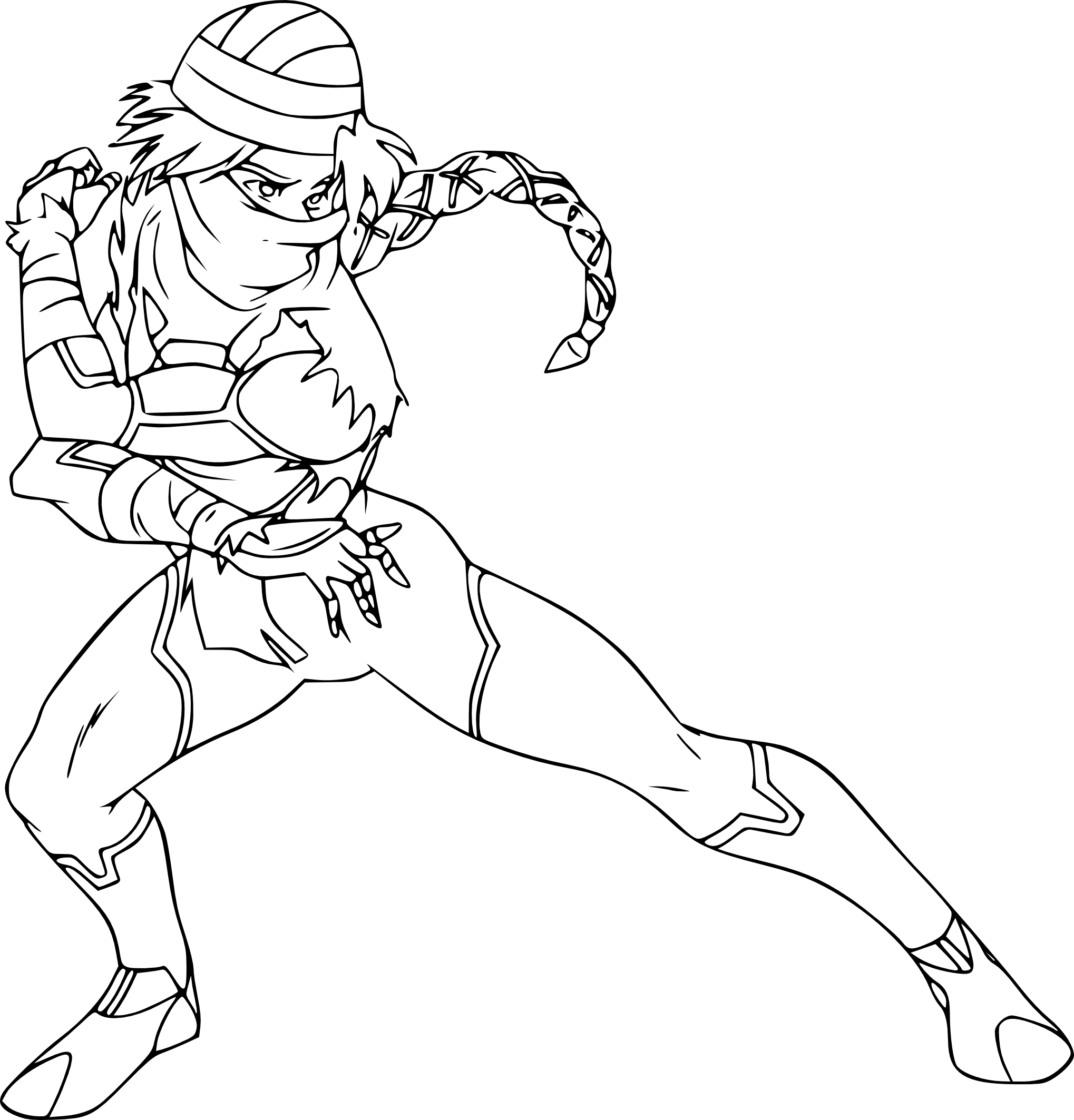 Coloriage Sheik Zelda