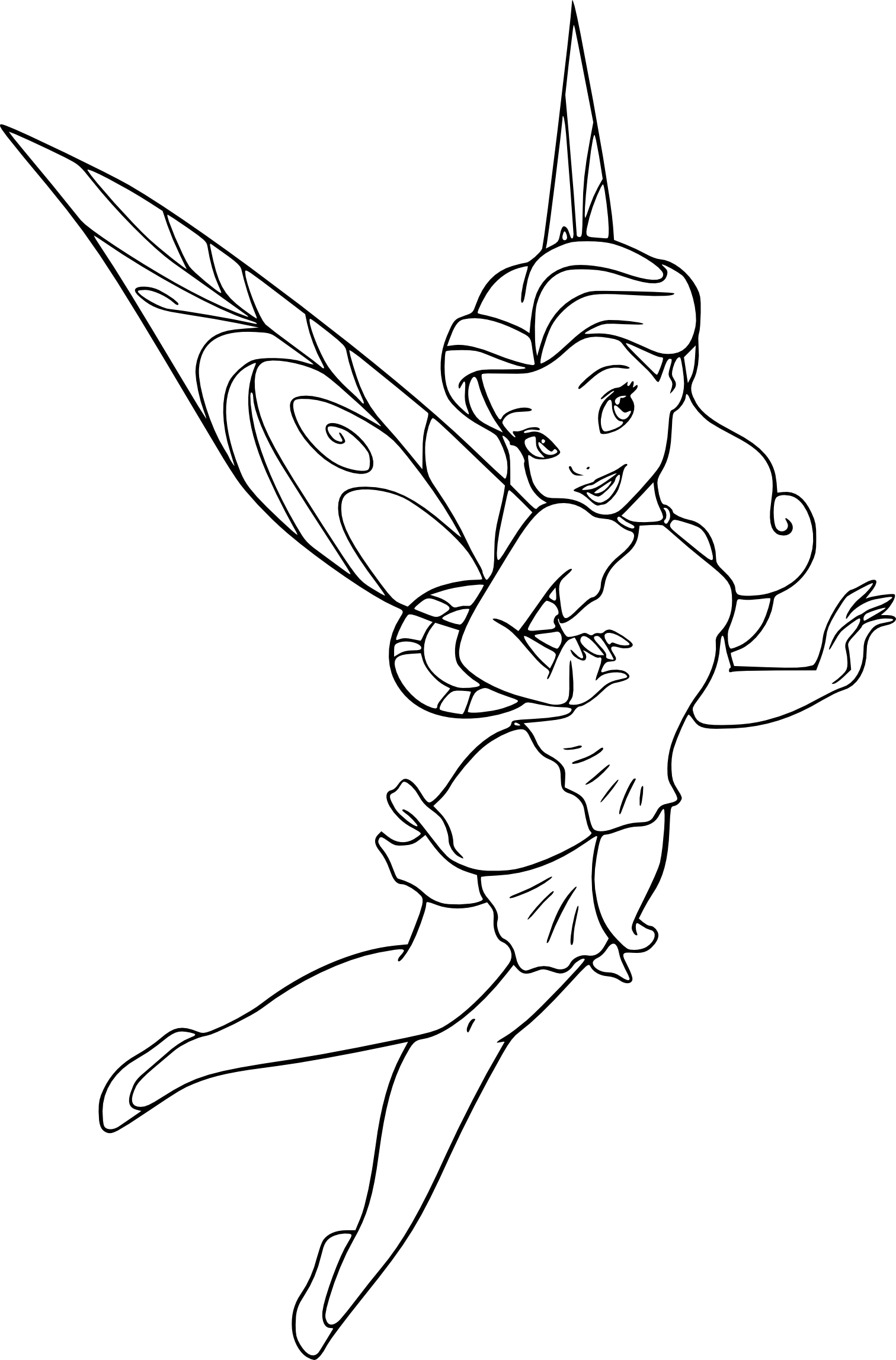 Coloriage Rosetta fée