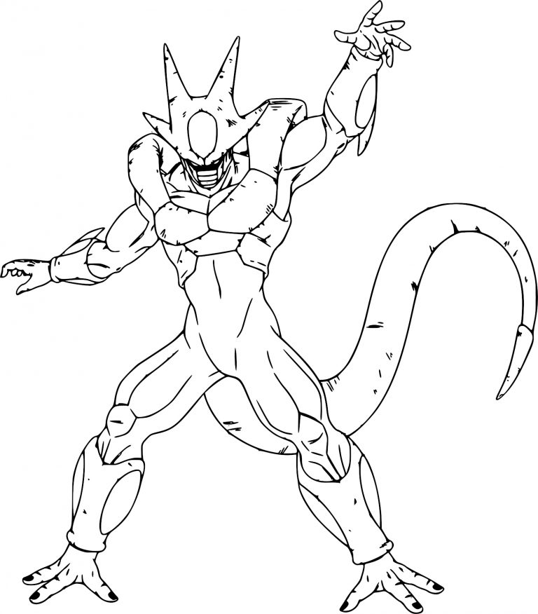Coloriage Cooler DBZ